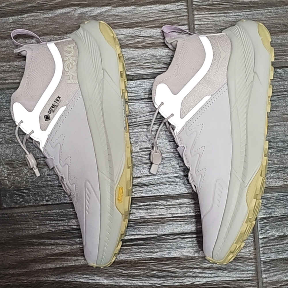 Hoka Women's Light Pink GORE-TEX Athletic Shoes - Picture 12 of 14